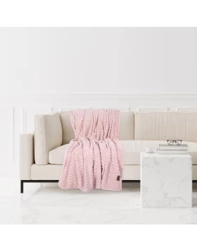 GREENWICH POLO CLUB ΚΟΥΒΕΡΤΑ FLEECE 130Χ170 8848 PINK