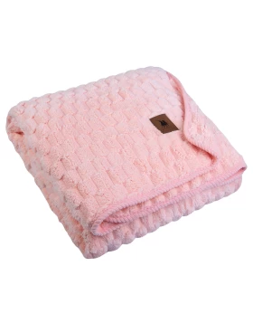 GREENWICH POLO CLUB ΚΟΥΒΕΡΤΑ FLEECE 110X150 ΒΑΒΥ 8848 BEIGE