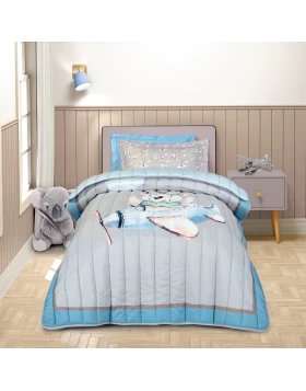 GREENWICH POLO CLUB ΠΑΠΛΩΜΑ MONO 8851 BEIGE, BLUE, GREY