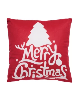DAS HOME CHRISTMAS ΜΑΞΙΛΑΡΙ ΦΙΓΟΥΡΑΣ 45X45 0770 RED