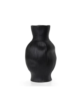 Ανθοδοχείο πορσελάνη 29.6 εκ. HFA Terra black 5484022