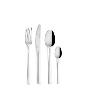 Σετ ανοξείδωτα μαχαιροπήρουνα 24 τμχ Cristema Charlie White