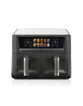 Φριτέζα αέρος με διπλό κάδο 12 lt Human HU-392