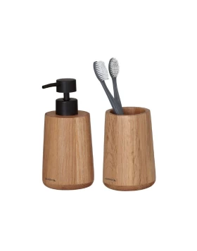 Σετ ντισπένσερ και θήκη για οδοντόβουρτσες Sealskin Earth 800031