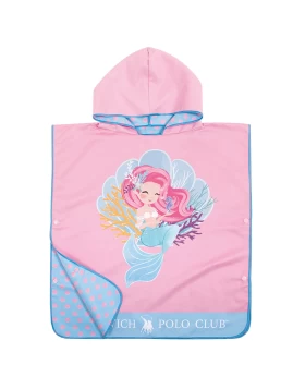 GREENWICH POLO CLUB JUNIOR ΠΟΝΤΣΟ ΘΑΛΑΣΣΗΣ 50Χ115 4041 PINK