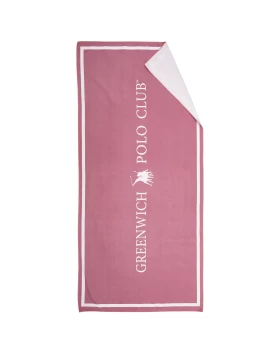 GREENWICH POLO CLUB ΠΕΤΣΕΤΑ ΘΑΛΑΣΣΗΣ 80Χ170 4030 BEIGE, DARK ROSE