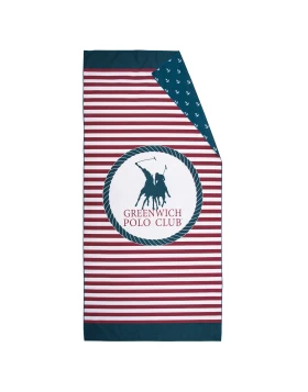 GREENWICH POLO CLUB ΠΕΤΣΕΤΑ ΘΑΛΑΣΣΗΣ 80Χ170 4027 BLUE, RED