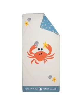 GREENWICH POLO CLUB JUNIOR ΠΕΤΣΕΤΑ ΘΑΛΑΣΣΗΣ 70Χ140 4080 BLUE, GREY