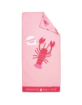 GREENWICH POLO CLUB JUNIOR ΠΕΤΣΕΤΑ ΘΑΛΑΣΣΗΣ 70Χ140 4040 PINK