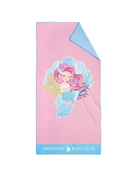 GREENWICH POLO CLUB JUNIOR ΠΕΤΣΕΤΑ ΘΑΛΑΣΣΗΣ 70Χ140 4041 LIGHT BLUE, PINK