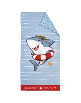 GREENWICH POLO CLUB JUNIOR ΠΕΤΣΕΤΑ ΘΑΛΑΣΣΗΣ 70Χ140 4044 BLUE, RED