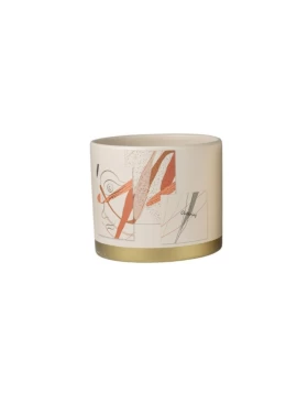 Κεραμικό κασπώ 14χ12 εκ. Zen Collection 50020.1