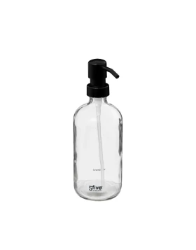 Γυάλινο dispenser υγρού σαπουνιού 450 ml 5Five 174712A