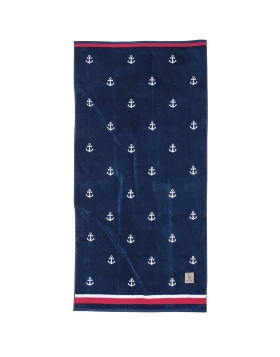 GREENWICH POLO CLUB ΠΕΤΣΕΤΑ ΘΑΛΑΣΣΗΣ 90Χ180 4010 BLUE, WHITE