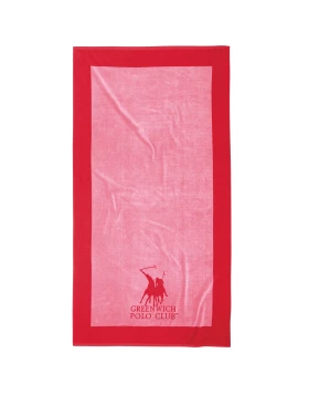 GREENWICH POLO CLUB ΠΕΤΣΕΤΑ ΘΑΛΑΣΣΗΣ 90Χ180 4000 PINK, RED