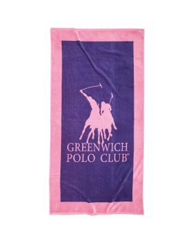 GREENWICH POLO CLUB ΠΕΤΣΕΤΑ ΘΑΛΑΣΣΗΣ 90Χ180 4001 PINK, PURPLE