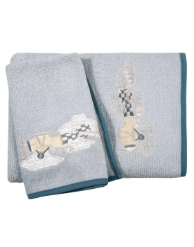 GREENWICH POLO CLUB ΣΕΤ ΠΕΤΣΕΤΕΣ ΒΑΒΥ ESSENTIAL 8852 BLUE, GREY