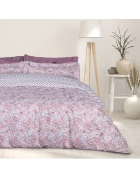 DAS HOME ΣΕΤ ΣΕΝΤΟΝΙΑ KING HAPPY 9669 PINK, RED