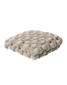 DAS HOME ΔΙΑΚΟΣΜΗΤΙΚΟ ΜΑΞΙΛΑΡΙ 40X40 2284 BEIGE