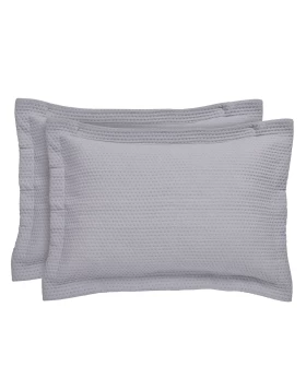 DAS HOME ΖΕΥΓΟΣ ΜΑΞΙΛΑΡΟΘΗΚΕΣ HAPPY GREY 9635 GREY