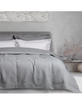 DAS HOME ΚΟΥΒΕΡΛΙ KING HAPPY 9635 GREY