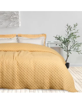 DAS HOME ΚΟΥΒΕΡΛΙ KING HAPPY 9631 OCHRE