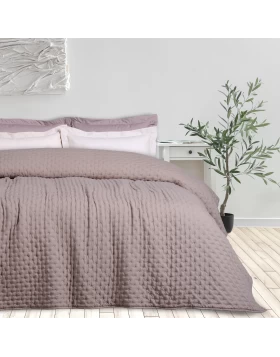 DAS HOME ΚΟΥΒΕΡΛΙ KING HAPPY 9628 TAUPE