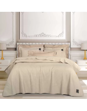 GREENWICH POLO CLUB ΚΟΥΒΕΡΛΙ SINGLE 3495 BEIGE