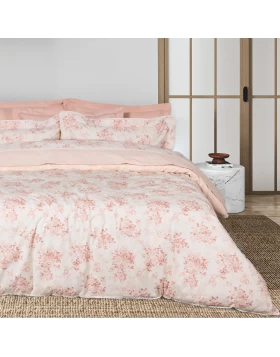 DAS HOME ΣΕΝΤΟΝΙΑ ΣΕΤ KING PRESTIGE 1694 BEIGE, ROSE