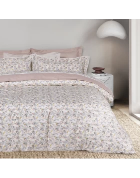 DAS HOME ΚΟΥΒΕΡΛΙ KING PRESTIGE 1695 BEIGE, BLUE