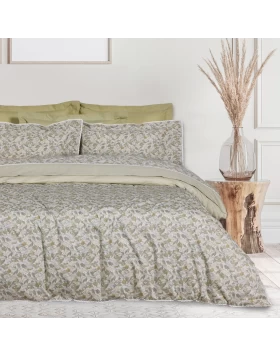 DAS HOME ΚΟΥΒΕΡΛΙ KING PRESTIGE 1692 OLIVE, TAUPE