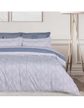 DAS HOME ΚΟΥΒΕΡΛΙ KING PRESTIGE 1693 BLUE, GREY