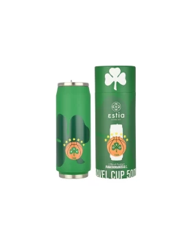 Ισοθερμική κούπα ταξιδίου 500 ml Παναθηναϊκός Estia 00-27131