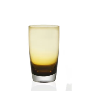 Ποτήρι σωλήνα Cryspo Trio Irid Amber