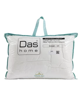 DAS HOME ΑΡΩΜΑΤΙΚΟ ΜΑΞΙΛΑΡΙ TEA-MINT 50Χ70 1426 WHITE