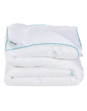 DAS HOME ΠΑΠΛΩΜΑ TENCEL 220X240 COMFORT 1429 WHITE