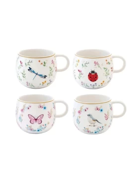 Κούπα πορσελάνη 400 ml Easy Life Fancy Garden 1349FGAR