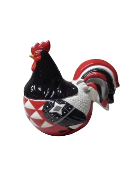Κεραμική μπισκοτιέρα 22,6χ13,4χ21,3 εκ. Marva Red Rooster 805265