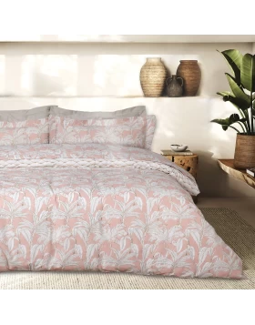 DAS HOME ΚΟΥΒΕΡΛΙ ΥΠΕΡΔΙΠΛΟ DAILY 3171 PINK, WHITE