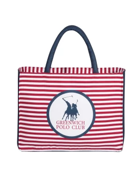 GREENWICH POLO CLUB ΤΣΑΝΤΑ ΘΑΛΑΣΣΗΣ 46X36 ESSENTIAL 4027 BLUE, RED