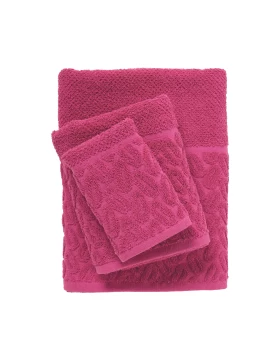 DAS HOME ΣΕΤ ΠΕΤΣΕΤΕΣ 3ΤΕΜΑΧΙΩΝ BEST 0786 FUSCHIA
