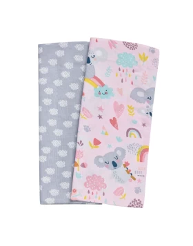 DAS BABY ΣΕΤ ΣΕΝΤΟΝΙΑ ΛΙΚΝΟΥ FUN 4934 GREY, PINK