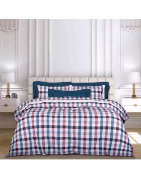 GREENWICH POLO CLUB ΣΕΤ ΣΕΝΤΟΝΙΑ KING ESSENTIAL 2266 BLUE, RED