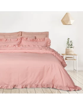 DAS HOME ΣΕΤ ΣΕΝΤΟΝΙΑ ΥΠΕΡΔΙΠΛΑ DAILY 3169 PINK
