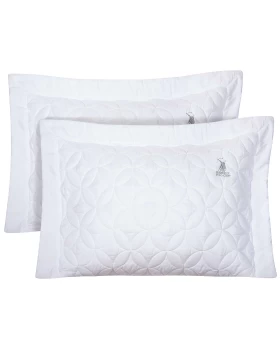 GREENWICH POLO CLUB ΖΕΥΓΟΣ ΜΑΞΙΛΑΡΟΘΗΚΕΣ CLASSIC 2357 WHITE