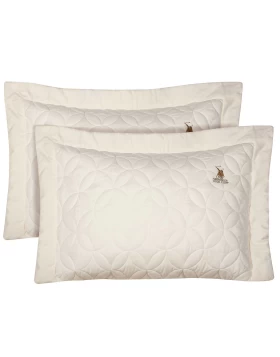 GREENWICH POLO CLUB ΖΕΥΓΟΣ ΜΑΞΙΛΑΡΟΘΗΚΕΣ CLASSIC 2358 ECRU