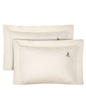 GREENWICH POLO CLUB ΖΕΥΓΟΣ ΜΑΞΙΛΑΡΟΘΗΚΕΣ CLASSIC 2352 ECRU