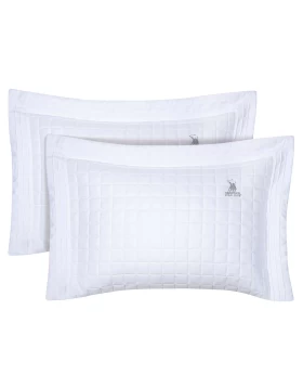 GREENWICH POLO CLUB ΖΕΥΓΟΣ ΜΑΞΙΛΑΡΟΘΗΚΕΣ CLASSIC 2354 WHITE