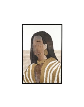 Πίνακας ζωγραφικής καμβάς σε κορνίζα 62.6χ92.6 εκ. Zen Collection 51734