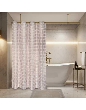 GREENWICH POLO CLUB ΚΟΥΡΤΙΝΑ ΜΠΑΝΙΟΥ 240Χ180 ESSENTIAL 3122 TAUPE